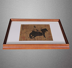 山西书画装裱配框服务案例